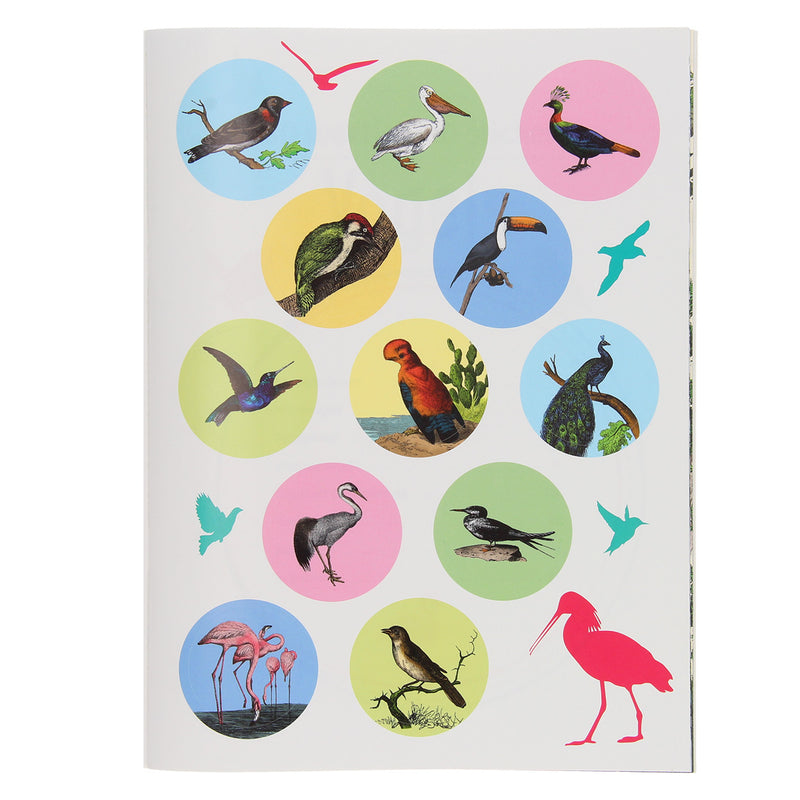 Load image into Gallery viewer, 50 Weetjes 50 Stickers - Vogels
