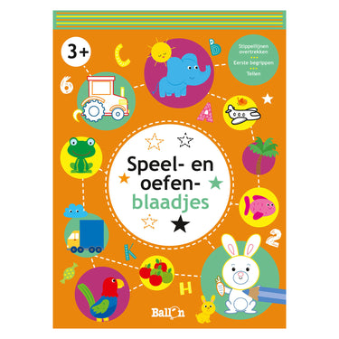 Standaard uitgeverij speel- en oefenblaadjes 3+ (oranje)