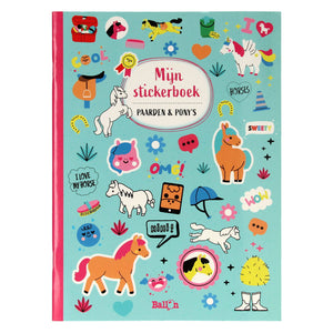 Standaard uitgeverij mijn sticker- en activiteitenboek - paarden en pony's