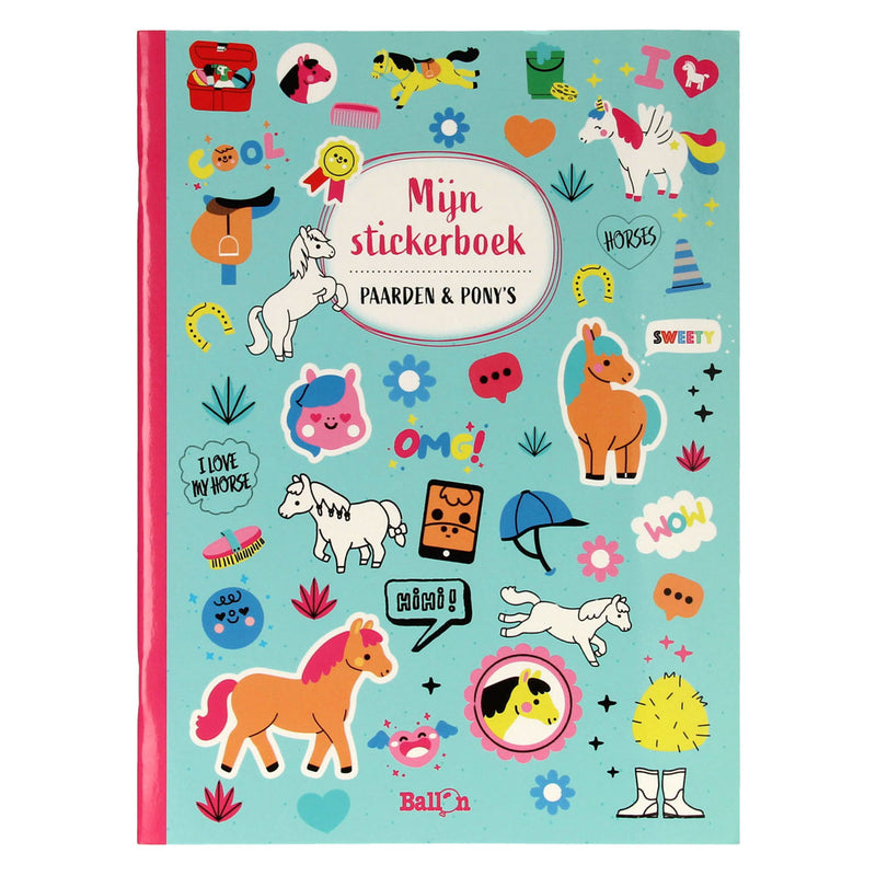 Load image into Gallery viewer, Standaard uitgeverij mijn sticker- en activiteitenboek - paarden en pony's
