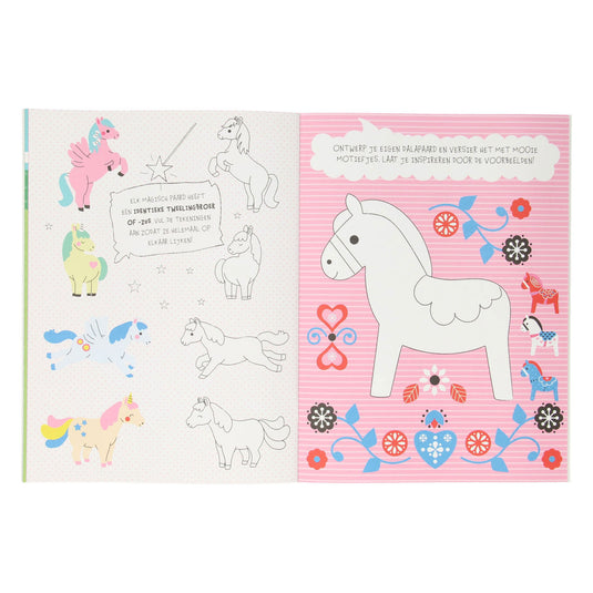 Standaard uitgeverij mijn sticker- en activiteitenboek - paarden en pony's