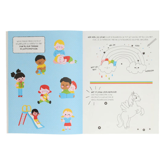 Standaard uitgeverij mijn sticker- en activiteitenboek - dit ben ik!