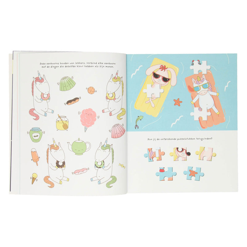 Load image into Gallery viewer, Wins holland mijn spelletjesboek eenhoorns
