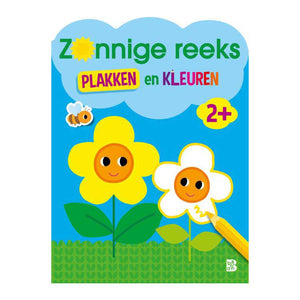 Standaard uitgeverij plakken en kleuren 2+