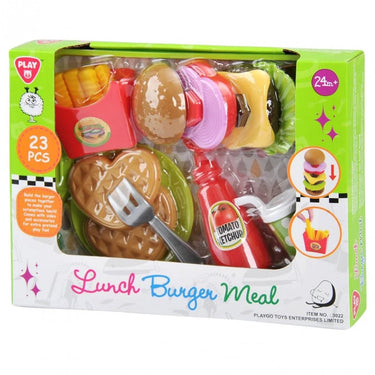 Playgo - hamburger speelset 23-delig