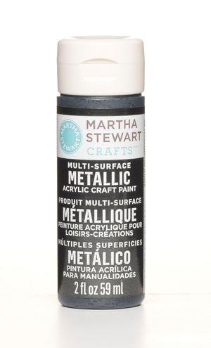 Martha stewart • verf 59ml metallic black nickel