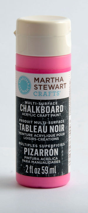 Martha stewart • krijtbord verf 59ml raspberry ice