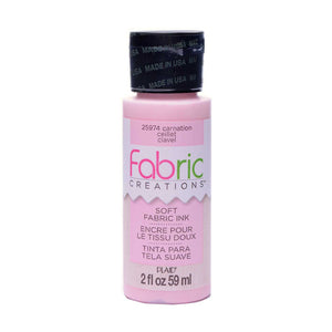 Fabric creations • soft fabric inkt 59ml carnation