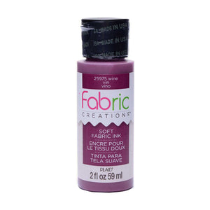 Fabric creations • soft fabric inkt 59ml wine