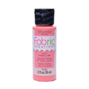 Fabric creations • soft fabric inkt 59ml grapefruit