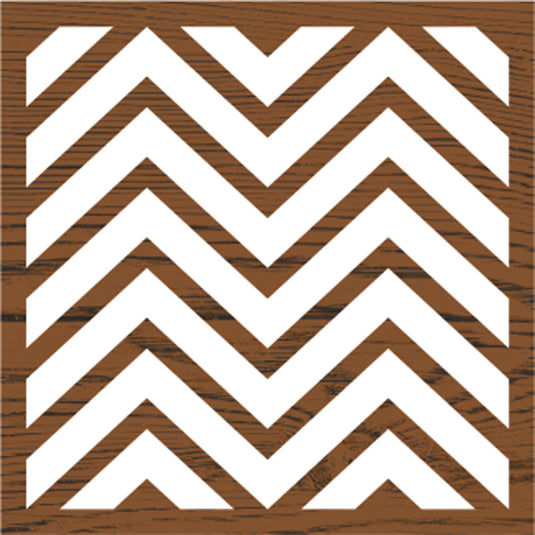 Fabric creations • block printing medium 6x6cm chevron