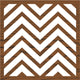 Fabric creations • block printing medium 6x6cm chevron