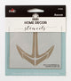 Folkart • home decor stencil anchor
