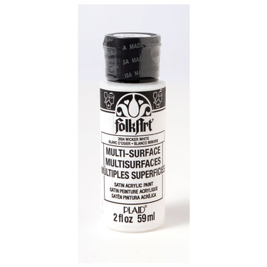 Folkart • multi-surface wicker white 59ml