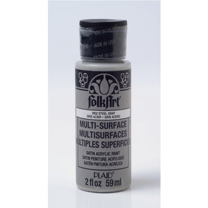 Folkart • multi-surface steel gray 59ml
