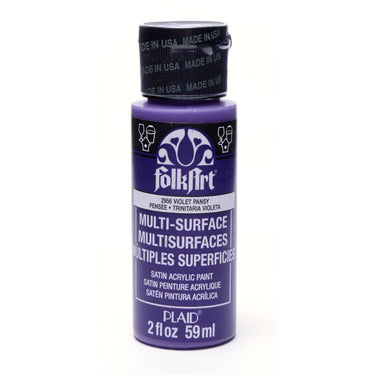 Folkart • multi-surface violet pansy 59ml