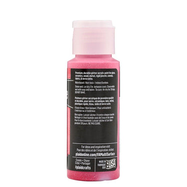 Folkart • multi-surface glitter firey red 59ml