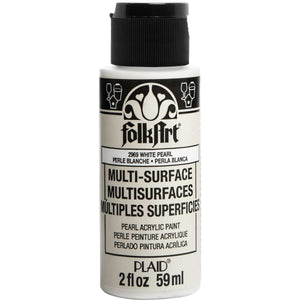Folkart • multi-surface pearl white 59ml