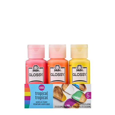Folkart • paint sets glossy 6x