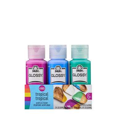 Folkart • paint sets glossy 6x