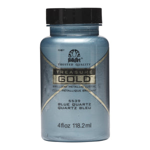 Folkart • treasure gold 118ml blue quartz