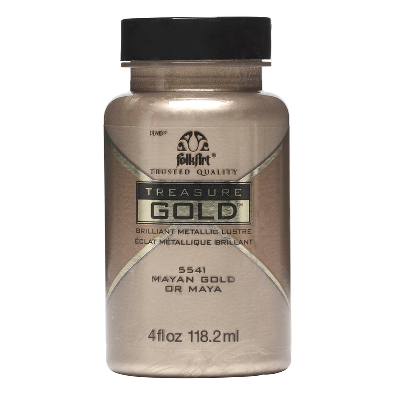 Load image into Gallery viewer, Folkart • treasure gold 118ml mayan gold
