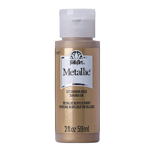 Folkart • metallic acrylic paint sahara gold 59ml