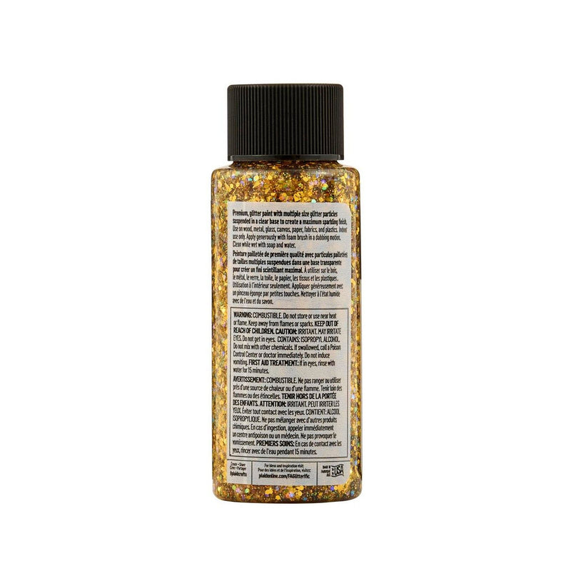Load image into Gallery viewer, Folkart • glitterific colors gold 59ml
