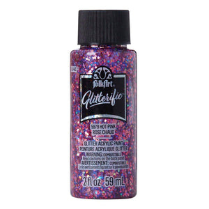 Folkart • glitterific colors hot pink 59ml