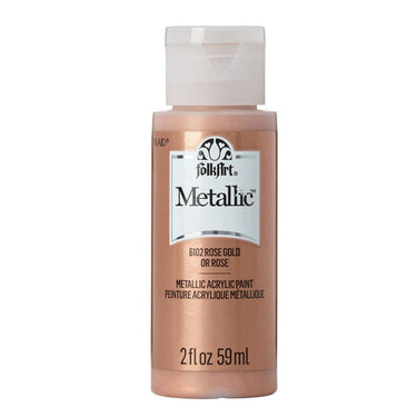 Folkart • metallic acrylic paint rose gold 59ml