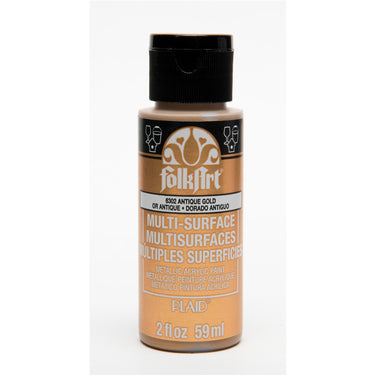Folkart • multi-surface metallic antique gold 59ml