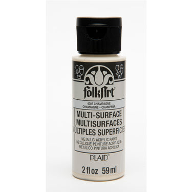 Folkart • multi-surface metallic champagne 59ml