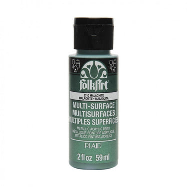 Folkart • multi-surface metallic malachite 59ml