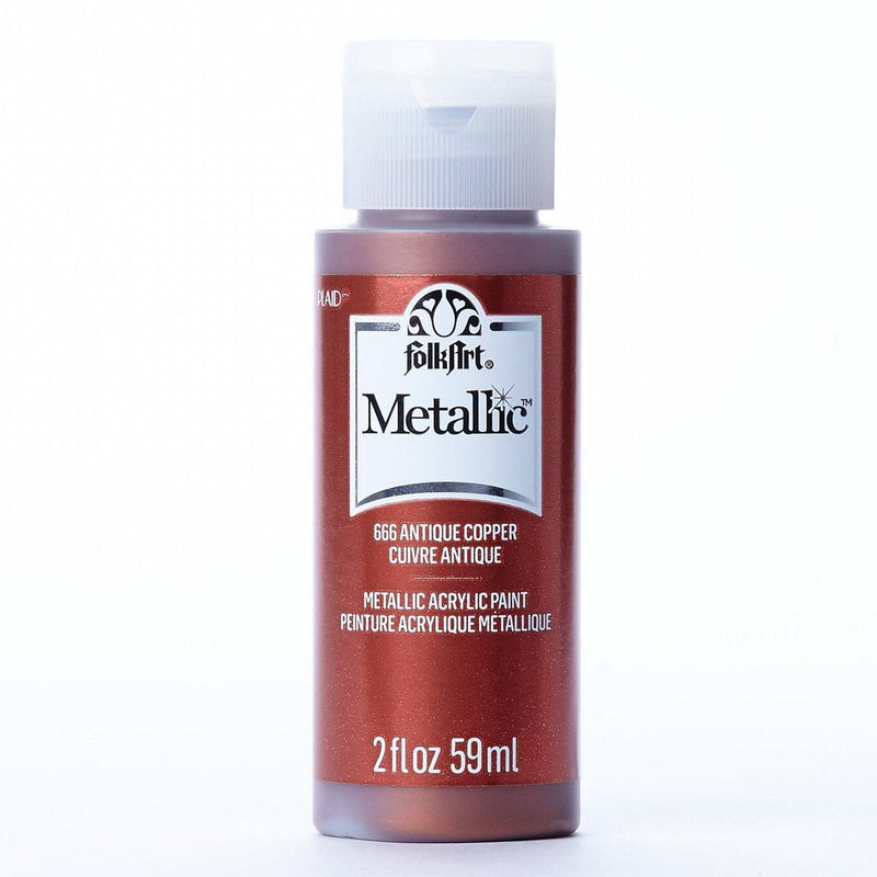 Load image into Gallery viewer, Folkart • metallic acrylic paint antique copper 59ml
