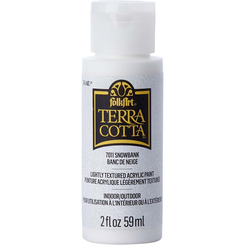 Load image into Gallery viewer, Folkart • terra cotta textured acrylic paint 59ml snowbank
