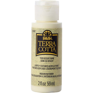 Folkart • terra cotta textured acrylic paint 59ml desert dune