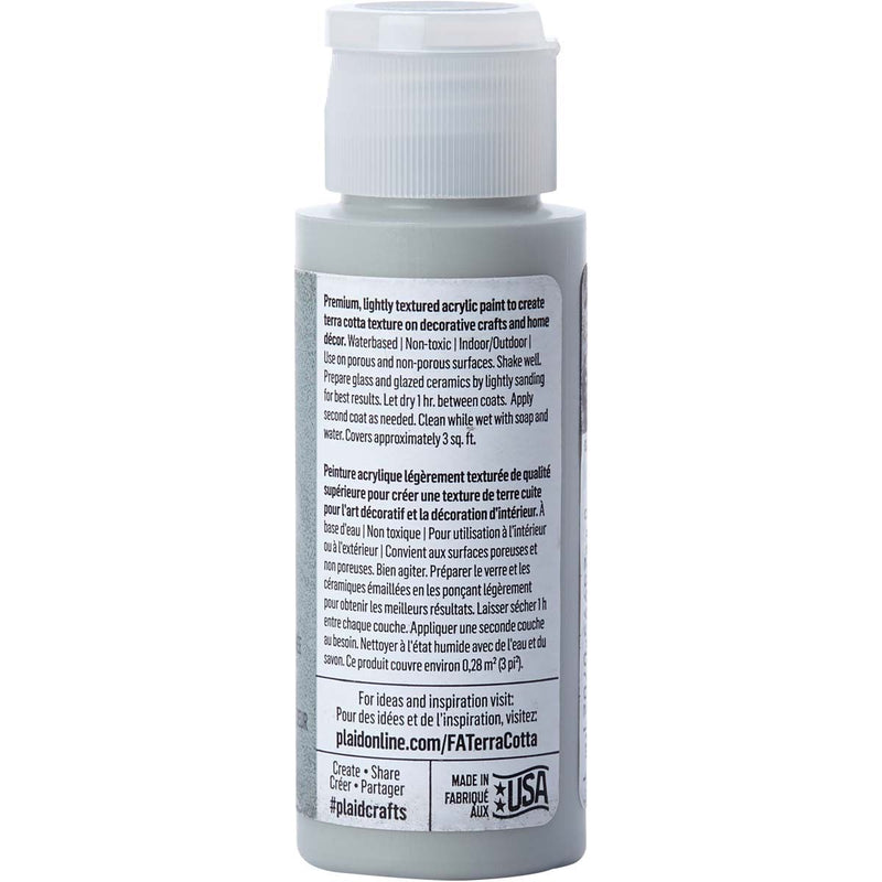 Load image into Gallery viewer, Folkart • terra cotta textured acrylic paint 59ml cavern moss

