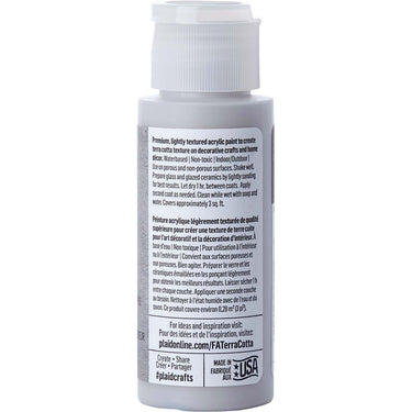 Folkart • terra cotta textured acrylic paint 59ml fresh granite
