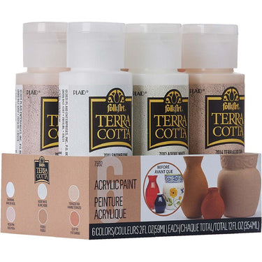 Folkart • paint sets terra cotta tuscan 6x