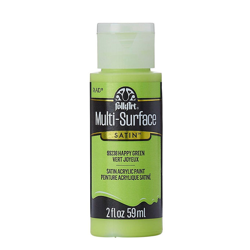 Load image into Gallery viewer, Folkart • multi-surface satin happy green 59ml
