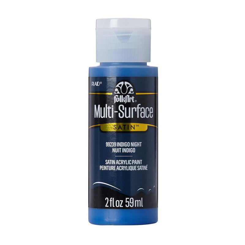 Load image into Gallery viewer, Folkart • multi-surface satin indigo night 59ml
