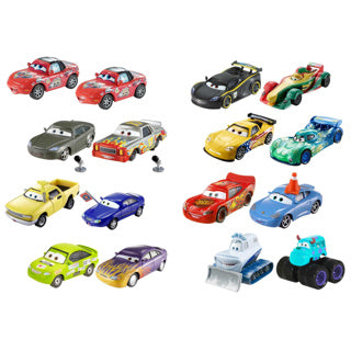Disney cars diecast 2-pack assorti