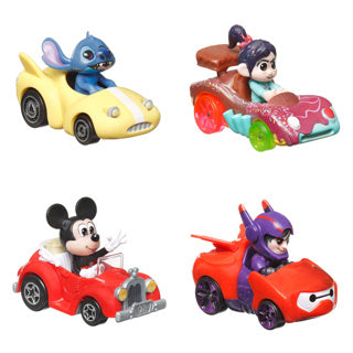 Disney hot wheels racevers 4 pack