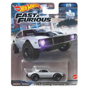 Mattel hot wheels premium fast furious assorti | 10 stuks