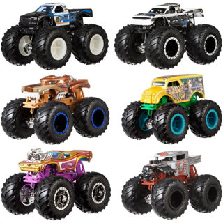 Load image into Gallery viewer, Mattel hot wheels monster trucks 1:64 2 pack assorti | 4 stuks

