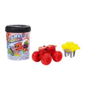 Mattel hot wheels monster trucks color reveal assorti | 8 stuks