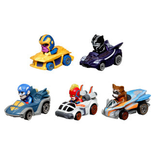 Hot wheels racer verse marvel 5-pack - speelgoedvoertuig