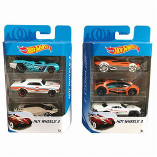 Load image into Gallery viewer, Mattel hot wheels auto diecast 3-pack assorti | 6 stuks
