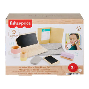 Fisher-price hout thuis werk set