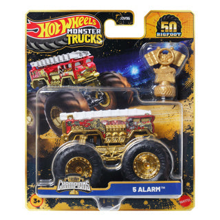 Load image into Gallery viewer, Hw monster truck bigfoot trophy champions assorti | 6 stuks
